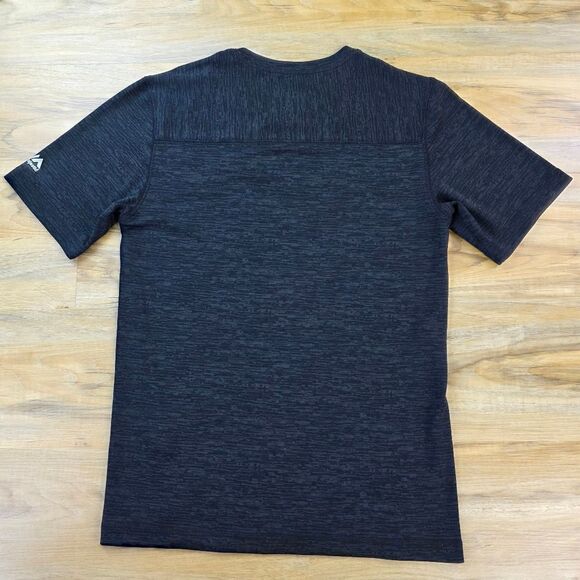 💜Majestic Cool Base Black Broncos Athletic Shirt Men's Small - Picture 2 of 11